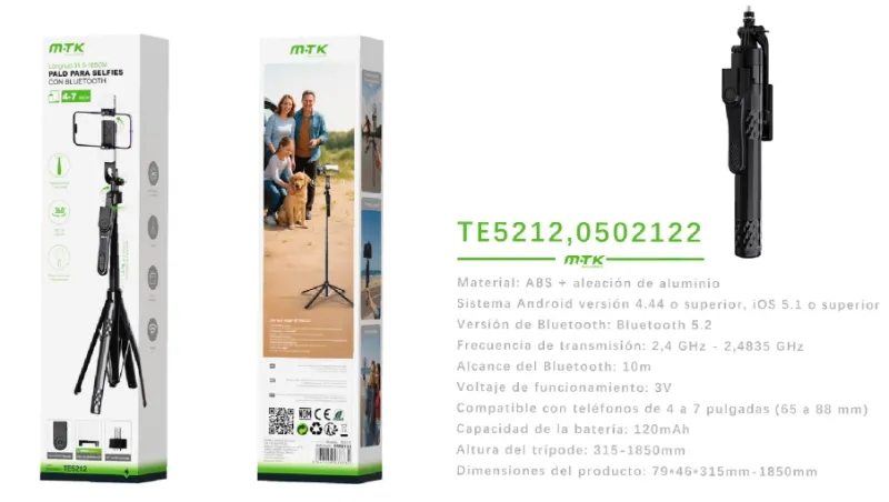 SELFIE STICK TE5212